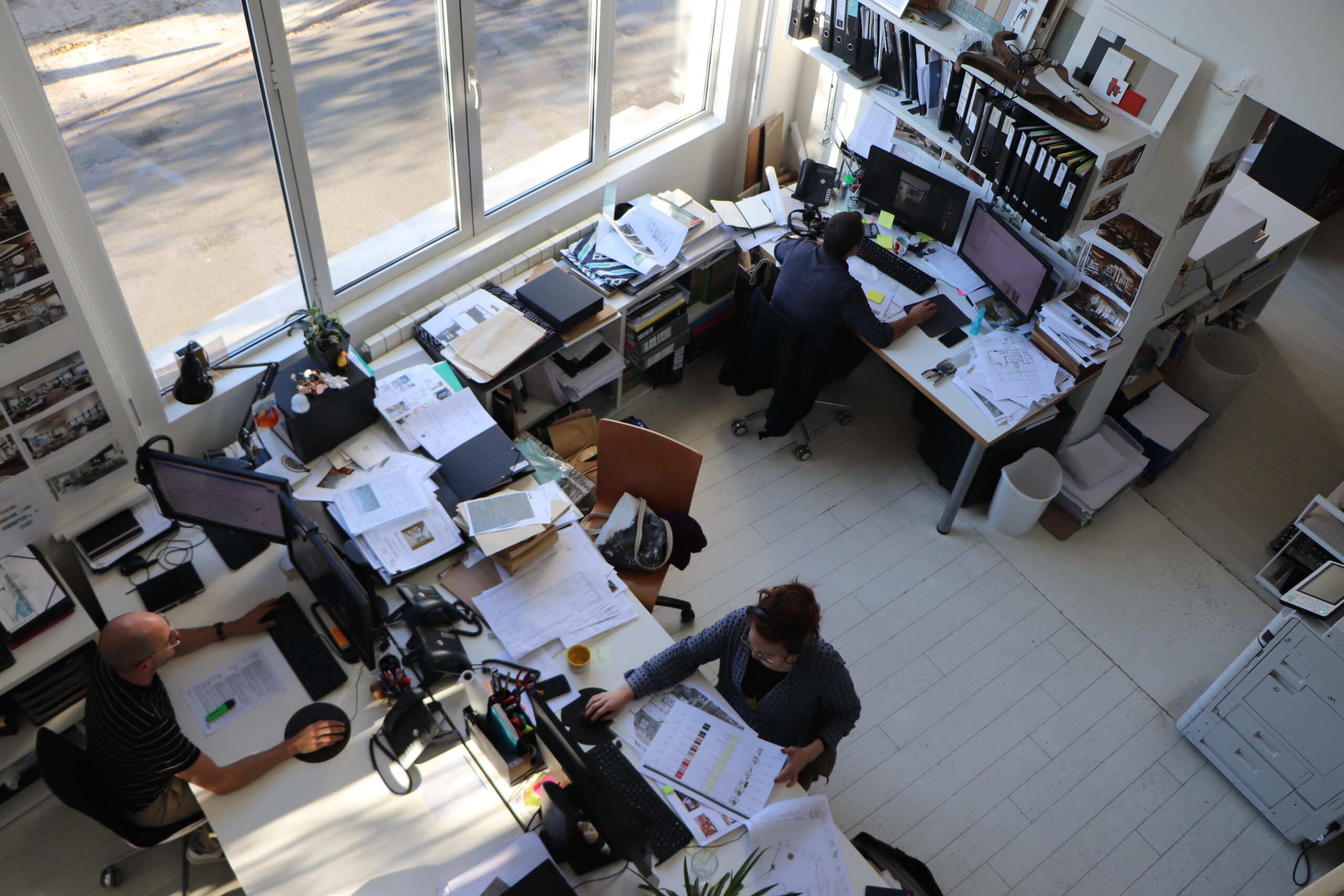 team of the studio jean-philippe nuel